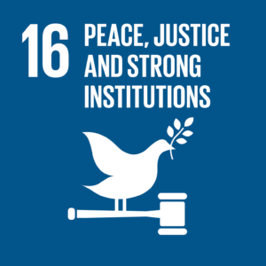 SDG 16 - Peace, Justice, and Strong Institutions